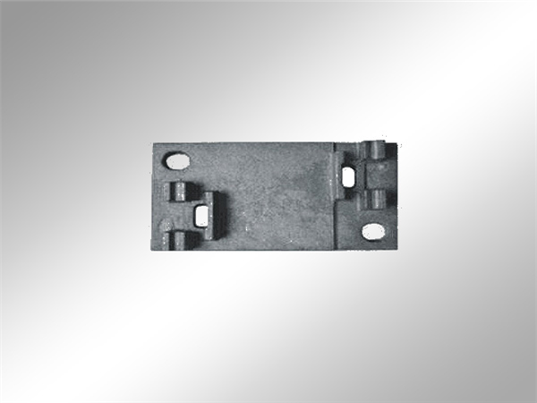 铁路道岔调高垫板